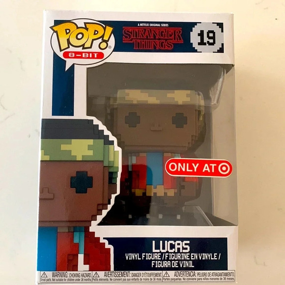 NWT FUNKO POP! 8BIT STRANGER THINGS LUCAS 19 only at Target - Picture 1 of 6